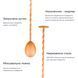 Барная ложка 27 см с мадлером Медная 42315-BS-27cm-t-c фото 2
