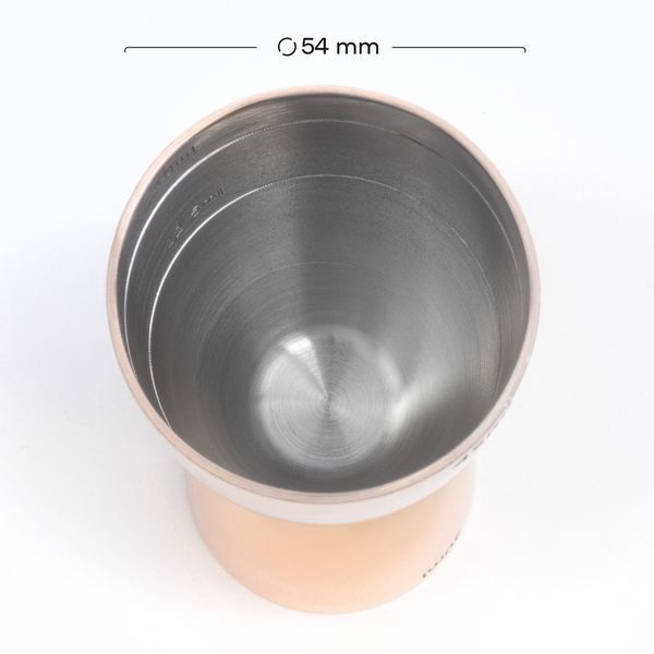 Джиггер 30/45 с делениями Медный 64392-Ji-30x45-c-c фото