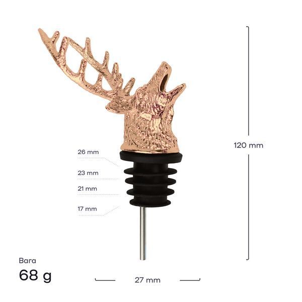 Гейзер Deer Медный 41323-PO-d-c фото