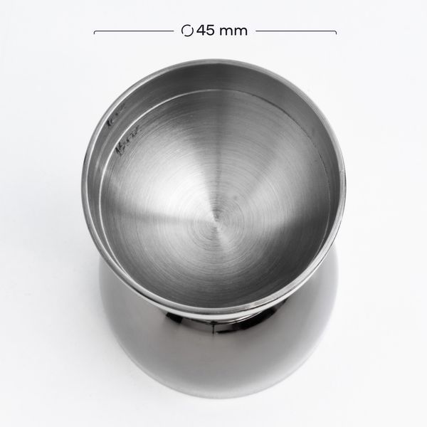 Джиггер Bell 30/60 с делениями 15/35 мл Черный 61925-Ji-30x60-b-b фото