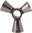 Джиггер 1/2, 3/4, 1 oz (15/22,5/30 мл) тройной Черный 68302-Ji-O-t-b фото