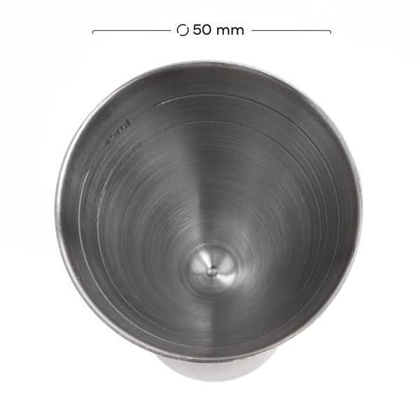 Джиггер Мистер Слим 30/60 с делениями Черный 08634-Ji-30x60-s-b фото