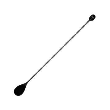 Барная ложка 33 см с черепом Черная 86241-BS-33cm-t-b фото